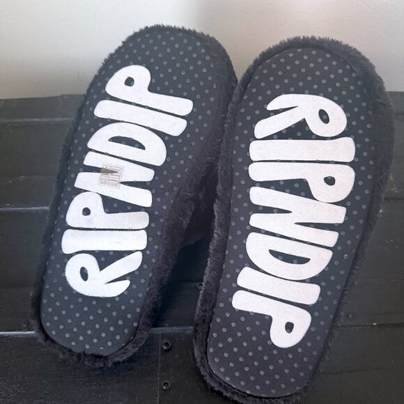 RIPNDIP Lord Santa Fuzzy Slippers Mens Medium DS NWT - Picture 6 of 7